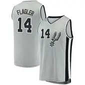 Men's Adam Flagler San Antonio Spurs Silver Jersey - Statement Edition - Fast Break
