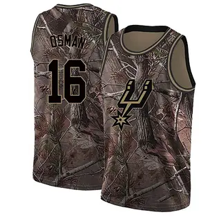 Men's Cedi Osman San Antonio Spurs Camo Realtree Collection Jersey - Swingman