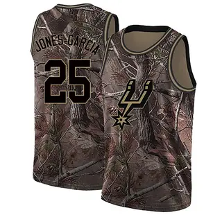 Men's David Jones-Garcia San Antonio Spurs Camo Realtree Collection Jersey - Swingman