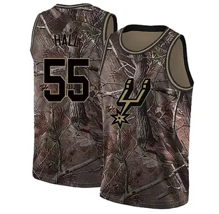 Men's Jordan Hall San Antonio Spurs Camo Realtree Collection Jersey - Swingman