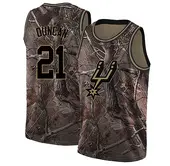Men's Tim Duncan San Antonio Spurs Camo Realtree Collection Jersey - Swingman