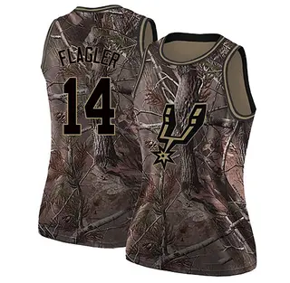 Women's Adam Flagler San Antonio Spurs Camo Realtree Collection Jersey - Swingman