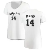 Women's Adam Flagler San Antonio Spurs White Jersey - Association Edition - Fast Break