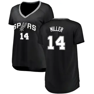Women's Emanuel Miller San Antonio Spurs Black Jersey - Icon Edition - Fast Break