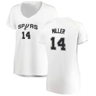 Women's Emanuel Miller San Antonio Spurs White Jersey - Association Edition - Fast Break