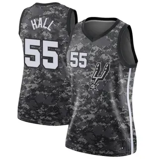 Women's Jordan Hall San Antonio Spurs Black Jersey - City Edition - Swingman