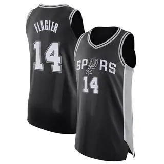 Youth Adam Flagler San Antonio Spurs Black Jersey - Icon Edition - Authentic