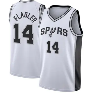 Youth Adam Flagler San Antonio Spurs White Jersey - Association Edition - Fast Break