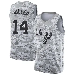 Youth Emanuel Miller San Antonio Spurs White 2018/19 Jersey - Earned Edition - Swingman