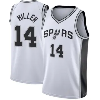 Youth Emanuel Miller San Antonio Spurs White Jersey - Association Edition - Fast Break
