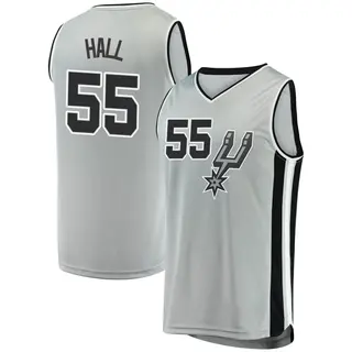 Youth Jordan Hall San Antonio Spurs Silver Jersey - Statement Edition - Fast Break