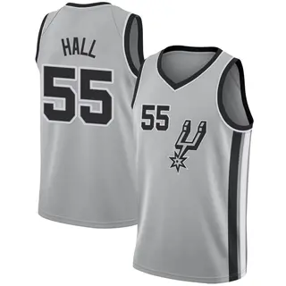 Youth Jordan Hall San Antonio Spurs Silver Jersey - Statement Edition - Swingman