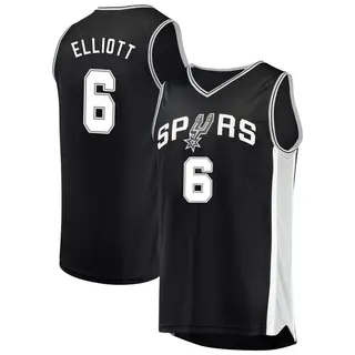 Youth Sean Elliott San Antonio Spurs Black Jersey - Icon Edition - Fast Break