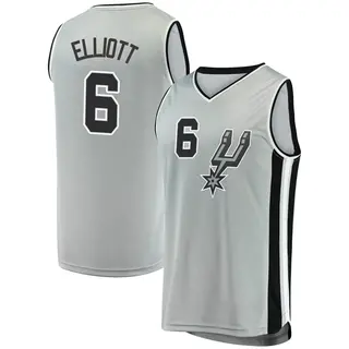 Youth Sean Elliott San Antonio Spurs Silver Jersey - Statement Edition - Fast Break