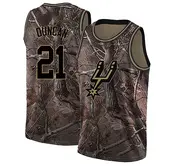 Youth Tim Duncan San Antonio Spurs Camo Realtree Collection Jersey - Swingman